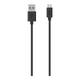 Belkin MIXIT Micro-USB to USB-A ChargeSync Cable - 2m - Black