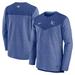 Men's Nike Royal Kansas City Royals Authentic Collection Game Time Performance Half-Zip Top