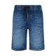 TOM TAILOR DENIM Herren Denim Shorts mit elastischem Bund, blau, Uni, Gr. XL