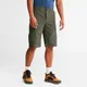 Timberland Poplin Cargo Shorts For Men In Dark Green Dark Green, Size 38