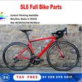 T1000 Red Sl6 Carbon Road Complete Bike Rim Brake Racing Bike Glossy with R7010 groupset
