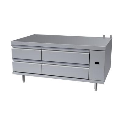 Garland UN17FR54 54" Polar Cuisine Chef Base Freezer w/ 4 Drawers - 115v, Stainless Steel