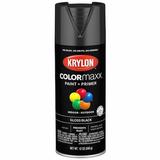 COLORMAXX K05505007 Spray Paint,Gloss,Black,12 oz
