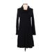 Lou & Grey Casual Dress: Black Dresses - Women's Size X-Small