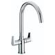 Quest EasyFit Mono Kitchen Sink Mixer Tap - Chrome - Bristan