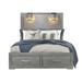 Global Furniture USA Tiffany Silver Queen Bed