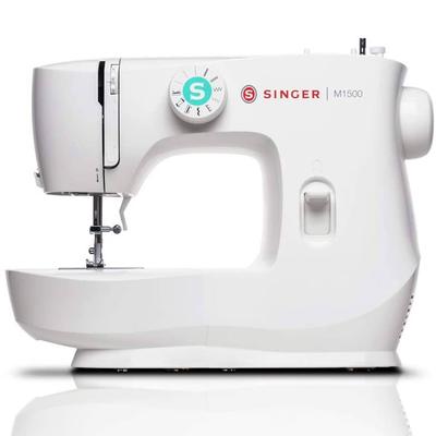 Singer M1500 Sewing Machine with 57 Stitch Applications, White