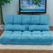 Modern Pull Point Design Double Chaise Lounge Sofa, Can be Adjusted to be Floor Sofa, Chaise Lounge or Sleepy Bed