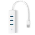 TP-Link UE330 3 Port USB 3.0 Hub & Gigabit Ethernet Adapter