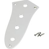 Fender Jazz Bass Control Plate - 4-Hole - Chrome