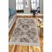 Blue/Brown 31 x 0.53 in Area Rug - East Urban Home Minetto Floral Machine Made Flatweave Velvet/ Area Rug in Brown/Blue | 31 W x 0.53 D in | Wayfair
