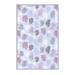 Purple/Red Rectangle 4'7" x 7'3" Area Rug - East Urban Home Aaiyana Abstract Machine Made Flatweave Area Rug in 87.0 x 55.0 x 0.31 in blue/indigo | Wayfair