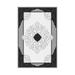 White 47 x 0.31 in Area Rug - East Urban Home Illinois Oriental Machine Made Power Loom Area Rug in Black/ | 47 W x 0.31 D in | Wayfair
