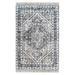 Blue/Navy 10 x 8 x 0.3 in Area Rug - Bungalow Rose Oriental Machine Woven Indoor/Outdoor Area Rug in Navy/White | 10 H x 8 W x 0.3 D in | Wayfair