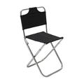 OUNONA Chair Camping Folding Chairs Portable Fishing Stool Sports Picnic Outdoors Travel Foldable Barbecue Backpacking Compact