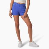 Dickies Women's Carpenter Shorts, 3" - Satin Sky Size 25 (FRR50)