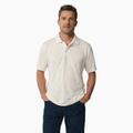 Dickies Men's Short Sleeve Performance Polo Shirt - White Size XL (WS247F)