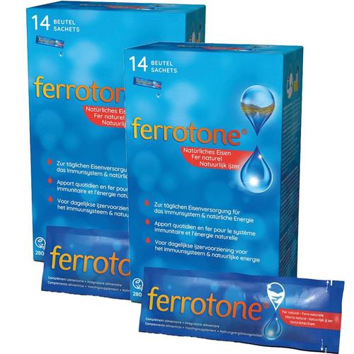 Ferrotone Eisen Beutel Doppelpack 2x14x20 ml