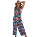 Plus Size Women's Isla Jumpsuit by Swimsuits For All in Aloha Spirit (Size 10/12)