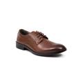 Wide Width Men's Metro Oxford Comfort Dress Shoes by Deer Stags in Brown (Size 12 W)