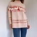 Anthropologie Sweaters | Anthropologie Cotton Candy Christmas Sweater | Color: Pink | Size: S