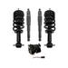 2007-2014 Cadillac Escalade Front and Rear Air Suspension Compressor Shock Spring Kit - TRQ