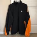 Adidas Jackets & Coats | Adidas Trvl Ventilation Track Top | Color: Black/Orange | Size: M