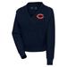 Women's Antigua Navy Chicago Bears Point Pullover Hoodie