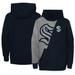 Preschool Gray/Deep Sea Blue Seattle Kraken Unrivaled Pullover Hoodie