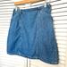 Free People Skirts | Cute Denim Mini Skirt | Color: Blue | Size: M