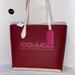 Coach Bags | Coach Kia Tote In Colorblock New | Color: Red/White | Size: Os