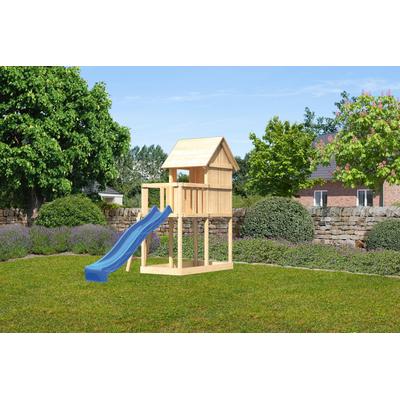 Spielturm KONIFERA "Finni", beige (natur), Spieltürme, KinderB:107cm H:291cm T:202cm, Holzwerkstoff, BxTxH: 107x202x291 cm, B:107cm H:291cm T:202cm