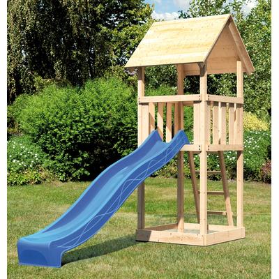 Spielturm KONIFERA "Rosie 2", beige (natur), Spieltürme, KinderB:107cm H:291cm T:107cm, Holzwerkstoff, BxTxH: 107x107x291 cm, B:107cm H:291cm T:107cm