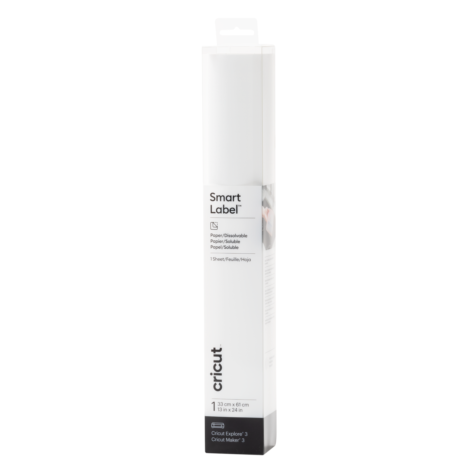 Cricut Smart Label Paper | Dissolvable | White