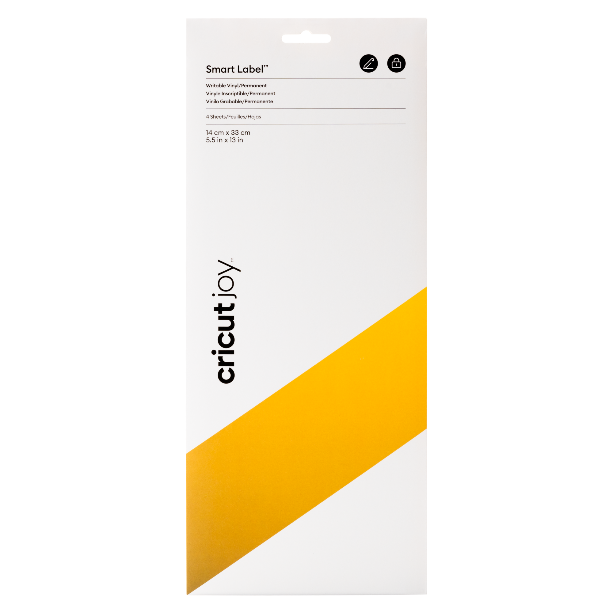 Cricut Joy Smart Label Writable Vinyl | Permanent | Gold - Cricut®