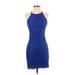 BCX dress Cocktail Dress: Blue Dresses - Women's Size 5