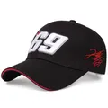 Casquette de baseball pour hommes et femmes 69 MOTO GP Riding Racing Snapback Nicky Hayden Hip