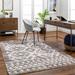 Hanh 9' x 12' Light Gray/Taupe/Gray/Multi Brown/Nutmeg/Beige/Brown/Tan/Dark Red Area Rug - Hauteloom