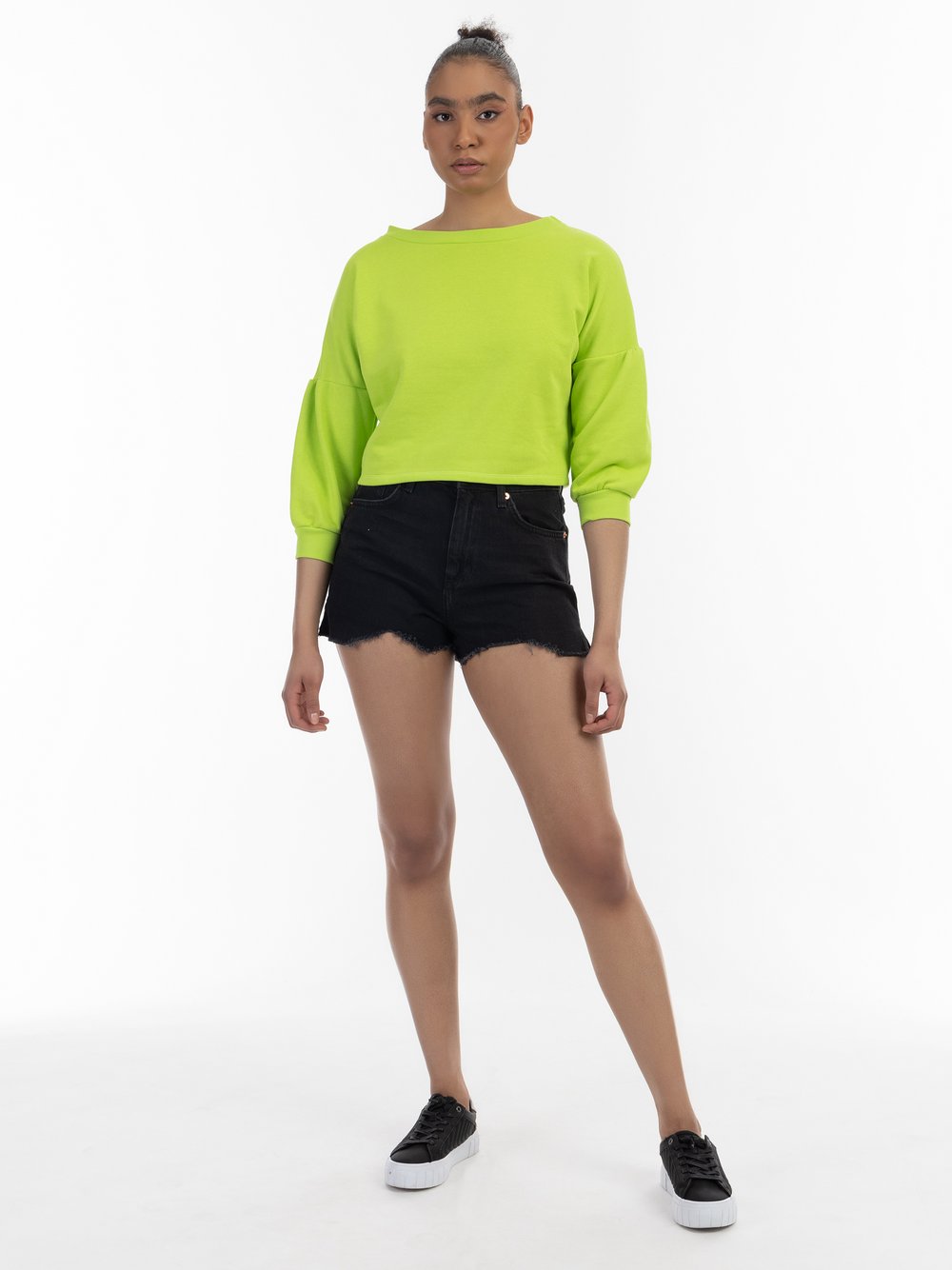 MyMo Sweatshirt Damen grün, L Image