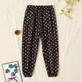 Toddler Girl Casual Polka dots Pants