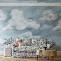 Air Abstract Wallpaper Panel 113003 by Harlequin in Sky Blue