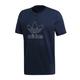 Adidas Outline T-Shirt - Navy - X-Large | TJ Hughes