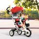 Baby Tricycle Stroller with Handle- Red - HOMCOM | TJ Hughes