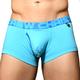 Andrew Christian Almost Naked Fly Tagless Boxer Briefs - Aqua XXL