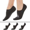 Calvin Klein 3-Pack Albert Invisible Socks - Black TU