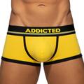 Addicted Basic Colors Cotton Trunks - Yellow XXL