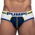 Pump! Sportboy Recharge Jock - Navy - Blanc XL