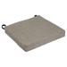20-inch by 19-inch Premium Woven Olefin Indoor/Outdoor Chair Cushion - 20 x 19