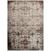 Modway Success Kaede Distressed Vintage Floral Moroccan Trellis Area Rug, 5x8, Multicolored