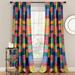 Lush Decor Misha Light Filtering Window Curtain Panels Set